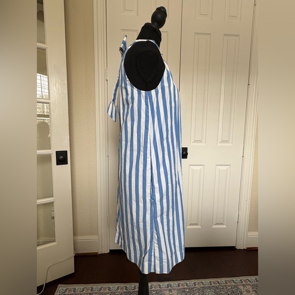 J. Crew Nautical Blue and White Dress - Picture 2 of 6